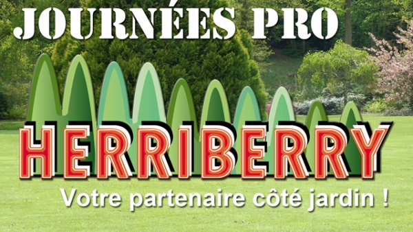 Journées Pro 2021 - HERRIBERRY Motoculture<br />Votre partenaire côté jardin !<br />7 agences à votre service en Nouvelle Aquitaine